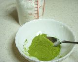 ’’新緑色’’抹茶のおもち作り方2写真