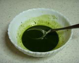 ’’新緑色’’抹茶のおもち作り方3写真