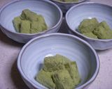 ’’新緑色’’抹茶のおもち作り方17写真