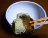 ’’新緑色’’抹茶のおもち作り方18写真