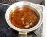 ヘルシー！新たまねぎとわかめのお味噌汁作り方3写真