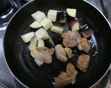 お弁当に！なすと鶏肉のエスニック炒め作り方6写真