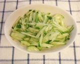野菜といっしょに～♡肉みそ冷麺作り方6写真