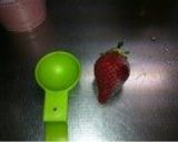超簡単ストロベリースムージー作り方5写真