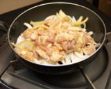 みのり焼きに新玉ねぎをトッピング作り方2写真