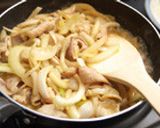 みのり焼きに新玉ねぎをトッピング作り方4写真