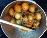 ちっちゃいジャガイモのきんぴらごぼう作り方5写真