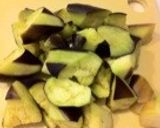 ゴロゴロ茄子の味噌汁作り方3写真
