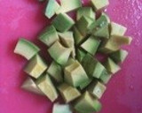 ✿アボカドと焼きのりの和え物✿作り方1写真