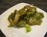 白身魚のアーサー揚げ作り方5写真