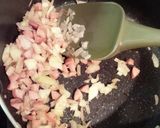 濃厚すぎる♪焦がし味噌マヨリゾット作り方1写真