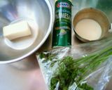 パセリとチーズとゴマ胡椒のクッキー作り方1写真