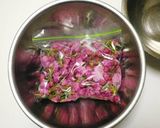 * 八重桜 ❤ 桜の花の塩漬け♪作り方12写真