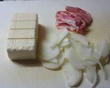 豚ばらが最高! 肉豆腐作り方1写真