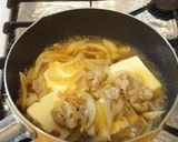 豚ばらが最高! 肉豆腐作り方4写真