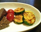 簡単 ズッキーニの米粉フリッター風作り方6写真