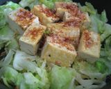 キャベツと豆腐のチャンプルー作り方5写真
