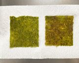 秒の調理！韓国のり　ご飯に敷くのり弁のり作り方3写真