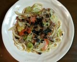 カルボな焼きうどん作り方8写真