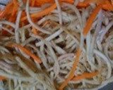 おふくろの味風きんぴらごぼう作り方1写真
