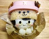 キャラ弁に★チョッパーを被った女の子作り方12写真