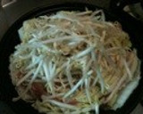 余り物で♪豚肉と白菜ともやしのタジン作り方1写真