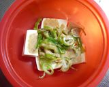 レンジで１人分♪豆腐のごまだれ蒸し作り方1写真
