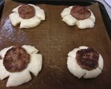 お花のハンバーグパン作り方5写真