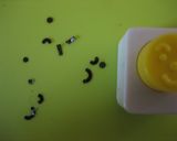 金太郎アメ海苔巻 / チクワ（キャラ弁）作り方6写真
