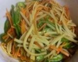 超簡単..6分..丼で.3色 きんぴら作り方5写真