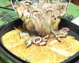 熱々！いかたっぷりあんかけ塩焼きそば作り方4写真