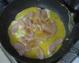 ●魚肉ソーセージと卵ちゃん●作り方3写真
