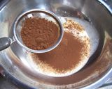 チョコいらず！ココアdeチョコ生クリーム作り方2写真