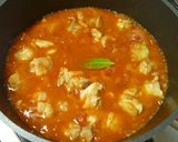 簡単に✿我が家の鶏肉トマト煮込み作り方5写真