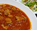 簡単に✿我が家の鶏肉トマト煮込み作り方6写真