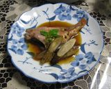 山椒香る牛蒡と赤魚の煮付け作り方4写真