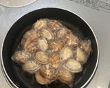オープンオムレツ⑯エビとアサリのバジルソース作り方3写真