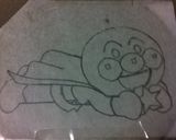 ケーキを華やかに★キャラチョコ♪作り方3写真
