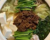 身体あったまる〜麻婆豆腐鍋作り方5写真