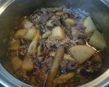 牛肉と大根の甘辛煮♡（牛蒡入り）作り方3写真