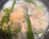 牛ホルモンと大根の煮物作り方1写真