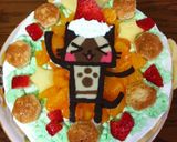 ケーキを華やかに★キャラチョコ♪作り方24写真