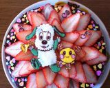 ケーキを華やかに★キャラチョコ♪作り方23写真