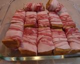 【豚バラ肉の厚揚げ巻き　照り焼き風味】♪作り方1写真