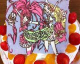 ケーキを華やかに★キャラチョコ♪作り方26写真