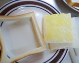 とろ～りチーズのホットサンド風♬作り方3写真