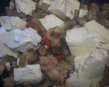豆腐とツナ、キノコの簡単オムレツ作り方3写真