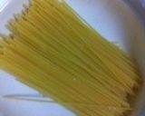 超簡単..10分..丼で茹でるスパゲティ作り方3写真