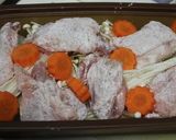 シリコンスチーマー　de　鶏の冶部煮作り方2写真