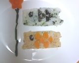 こどもの日♪離乳食おかゆでこいのぼり作り方7写真